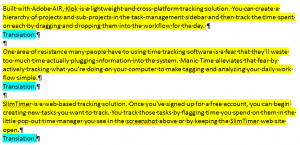 File with bilingual translation