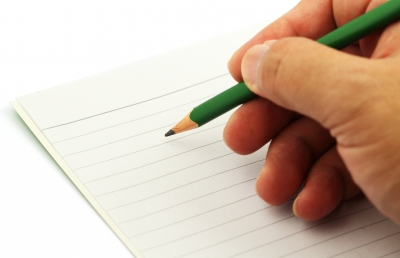 Let the Computer Do the Checking Hands With Pen Over Lined Paper By Gt Pann