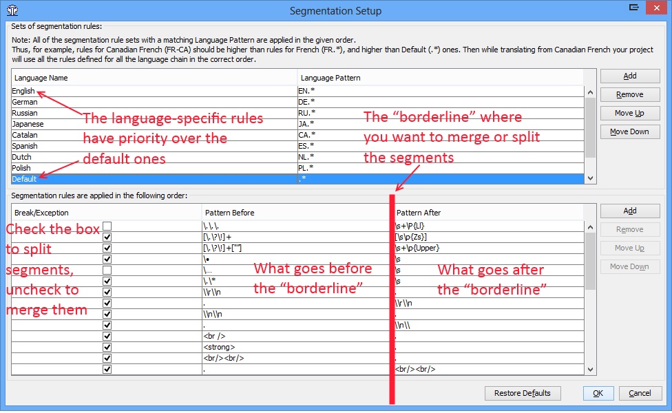 The Basics of Segmentation in OmegaT How to ensure correct segmentation in the translation program OmegaT