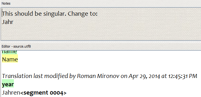 OmegaT Suggested Change In Notes